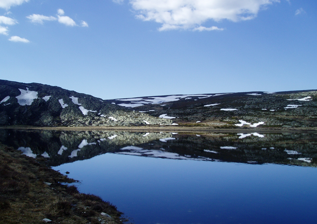 foto lago deshielo